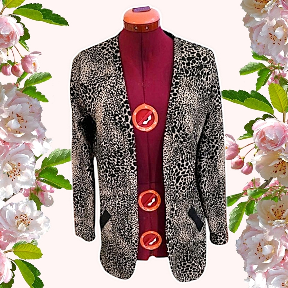 Leopard Print Cardigan